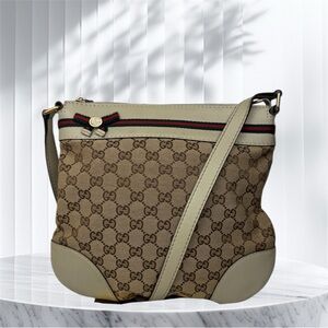 Gucci Mayfair GG Canvas Crossbody Bag